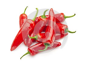 Red chilies photo
