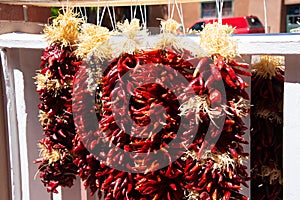 Red chilies, Santa Fe, New Mexico