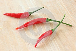 Red chilli pepper or paprika