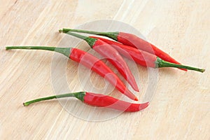 Red chilli pepper or paprika