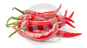 red chily pepper isolated