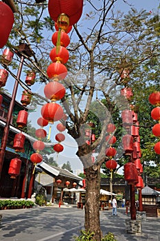 Red Chinese lantern