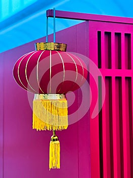 Red Chinese Lantern decoration for the New Year