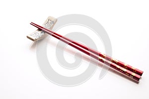 Red Chopstick, object photo