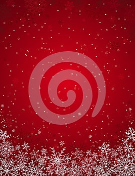Red christmas background,