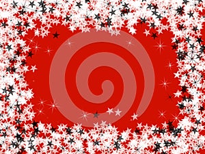 Red christmas background