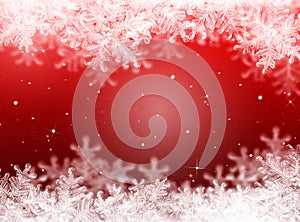 Red Christmas background .New Year Background