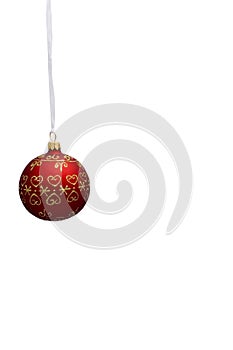 Red Christmas Ball