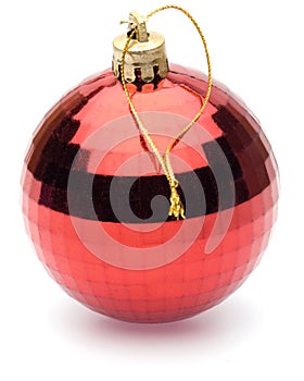 Red christmas ball