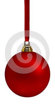 Red Christmas Bauble