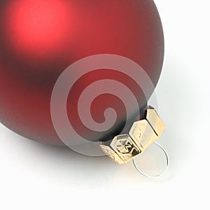 Red Christmas Bauble