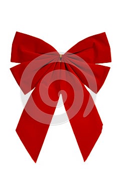 Red Christmas Bow