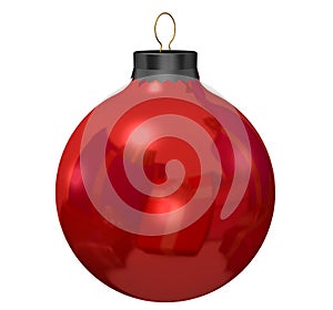 Red Christmas Ornament