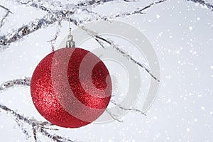 Red Christmas Ornament
