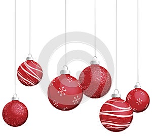 Red Christmas Ornaments