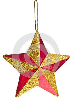 Red Christmas star