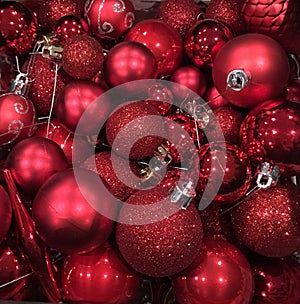 Red Christmas Tree Ornaments