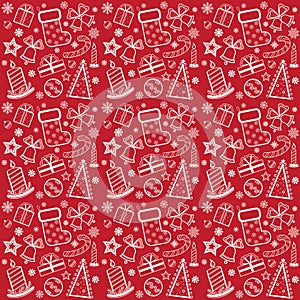 Red Christmas wallpaper