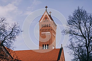 Red Church in Minsk, Belarus