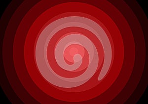 Red circular spiral line gradient abstract background