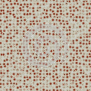 Red Circular spots pattern texture