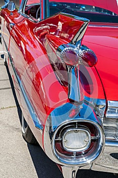 Red Classic Car