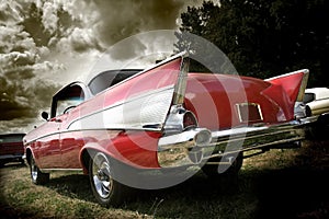 Red Classic Car photo