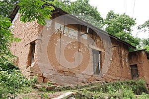 Red clay house
