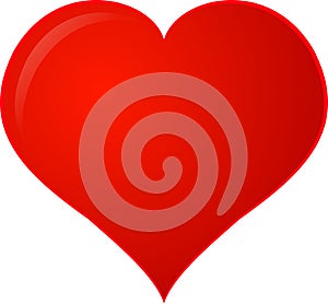 Red Clipart Heart photo