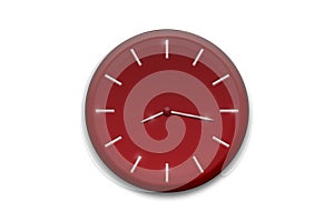 Red clock
