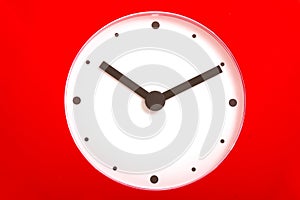 Red clock