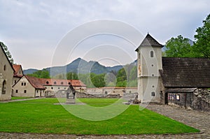 Red Cloister slovak: Cerveny klastor. Slovakia. Pieniny