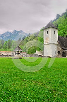 Červený klášter. Slovensko. Pieniny (slovensky: Červený klastor)