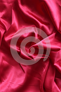 Red cloth as a background or pattern