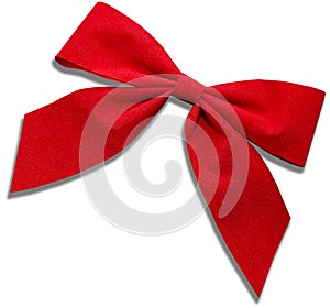 Red Cloth Bow