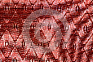 Red Cloth Pattern Abstract Detail Surface Backdrop