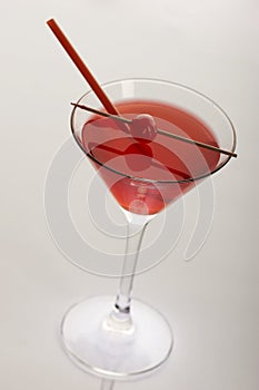 Red cocktail