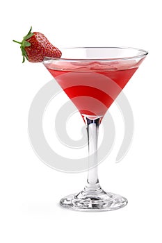 Red cocktail