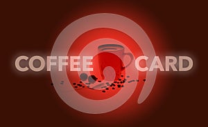 Red Coffee Card