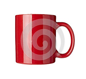 Red coffee cup