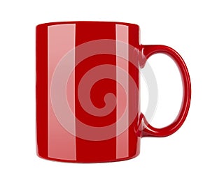 Red coffee cup