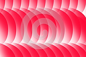 RED COLOR DISKS IMAGE WITH 3D LOOK photo