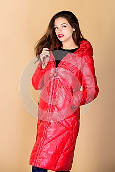 Red color. Finding right winter jacket is essential to enjoyable and bearable winter season. Shop for quality. Girl