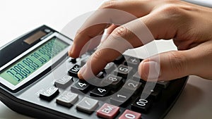 And red with a combination of numeric and function keys such