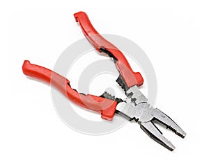 Red Combination Pliers