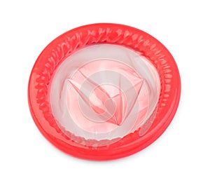 Red condom