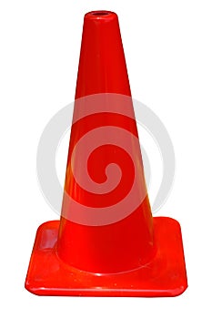 Red Cone - Isolated