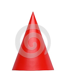 Red Cone Party Hat