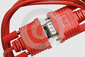 Red connector