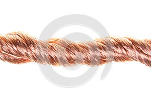 Red copper wire component for industry
